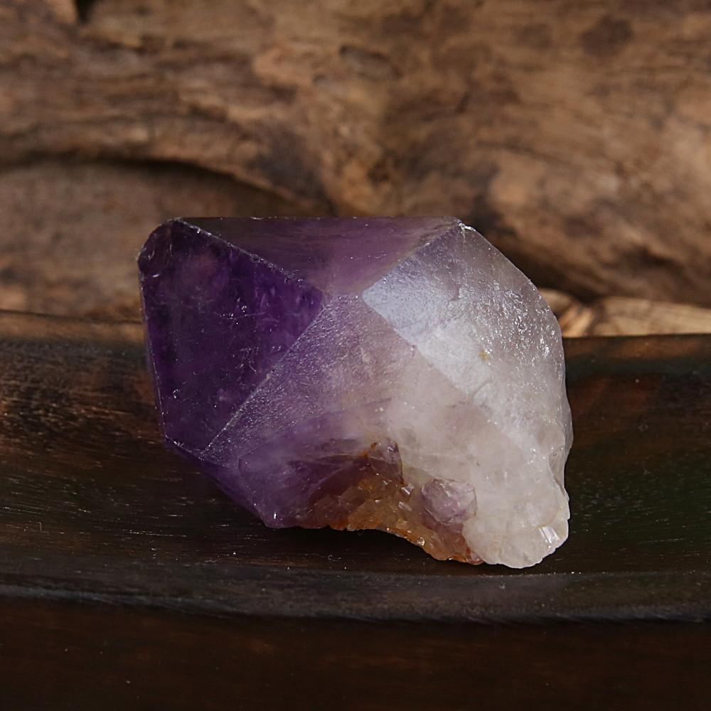 자황수정 엘레스티얼 내츄럴 포인트 원석 - 음양의 균형, 강한 정화와 장애제거