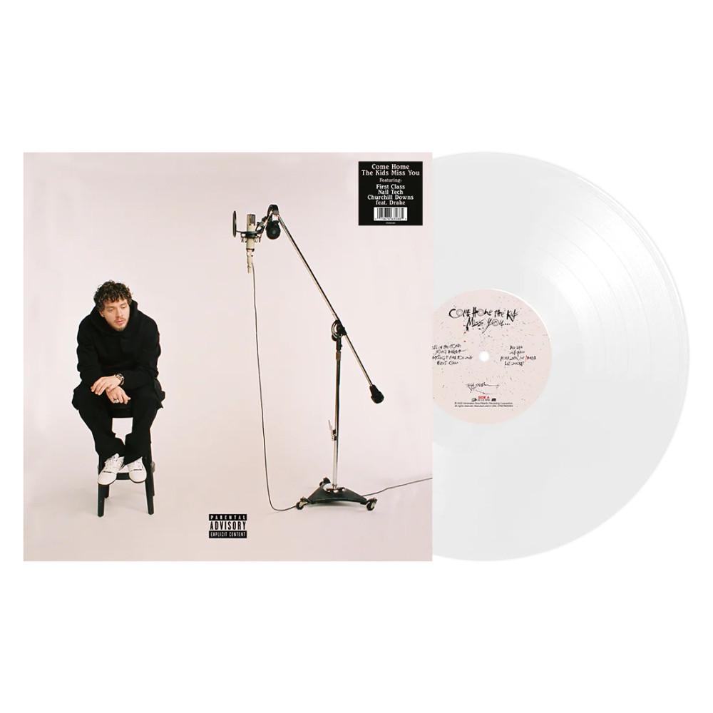 Jack Harlow - Come Home The Kids Miss You LP 잭 할로우 Limited Milky Clear Vinyl