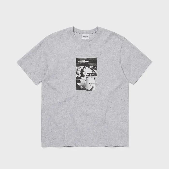 Scenes Tee Heather Grey