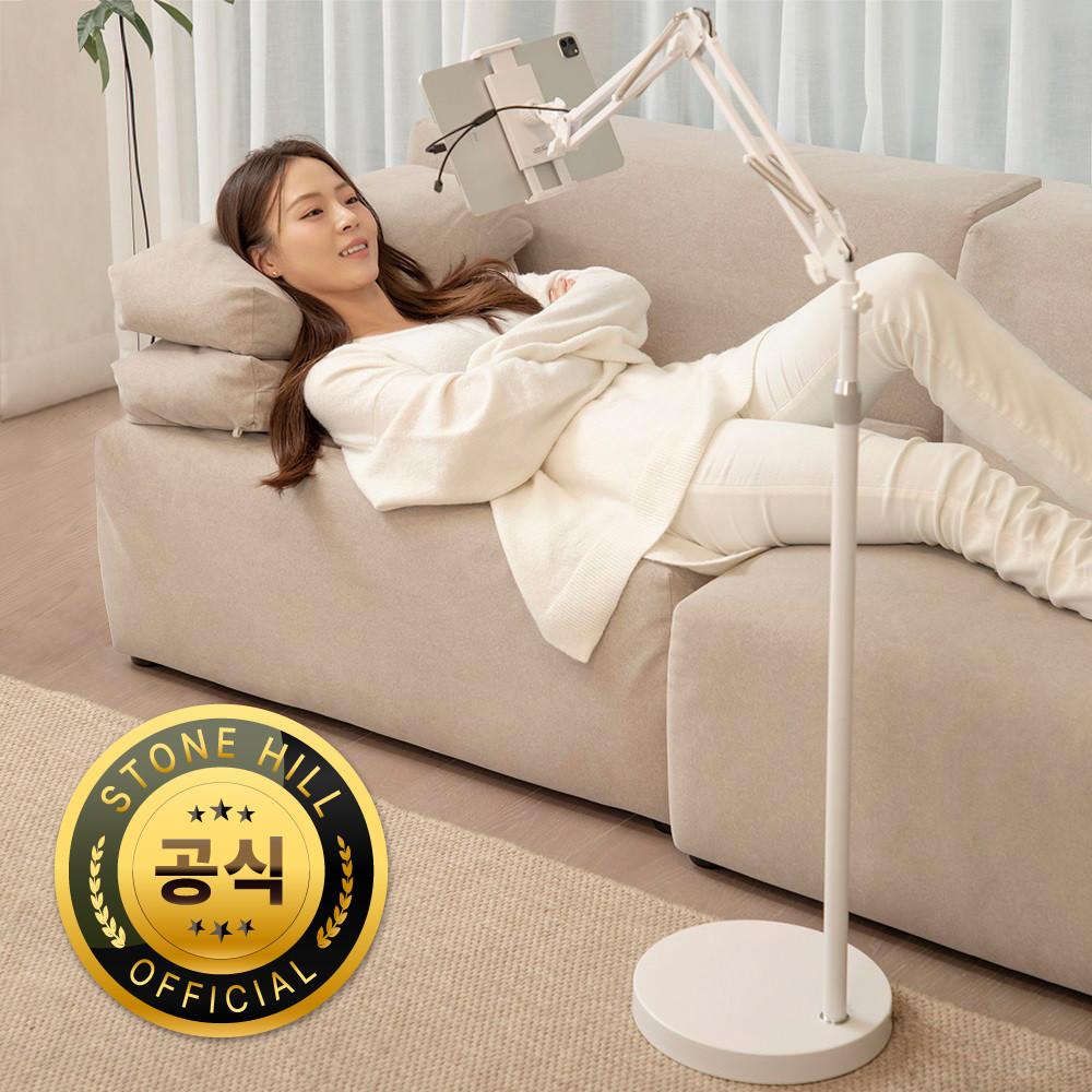 [4세대 초고속충전형] 태블릿거치대 X&X 아이패드 침대 거치대