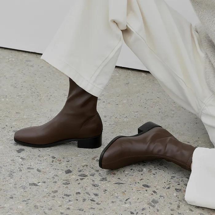 리오사 삭스 앵클부츠 (3.5cm)