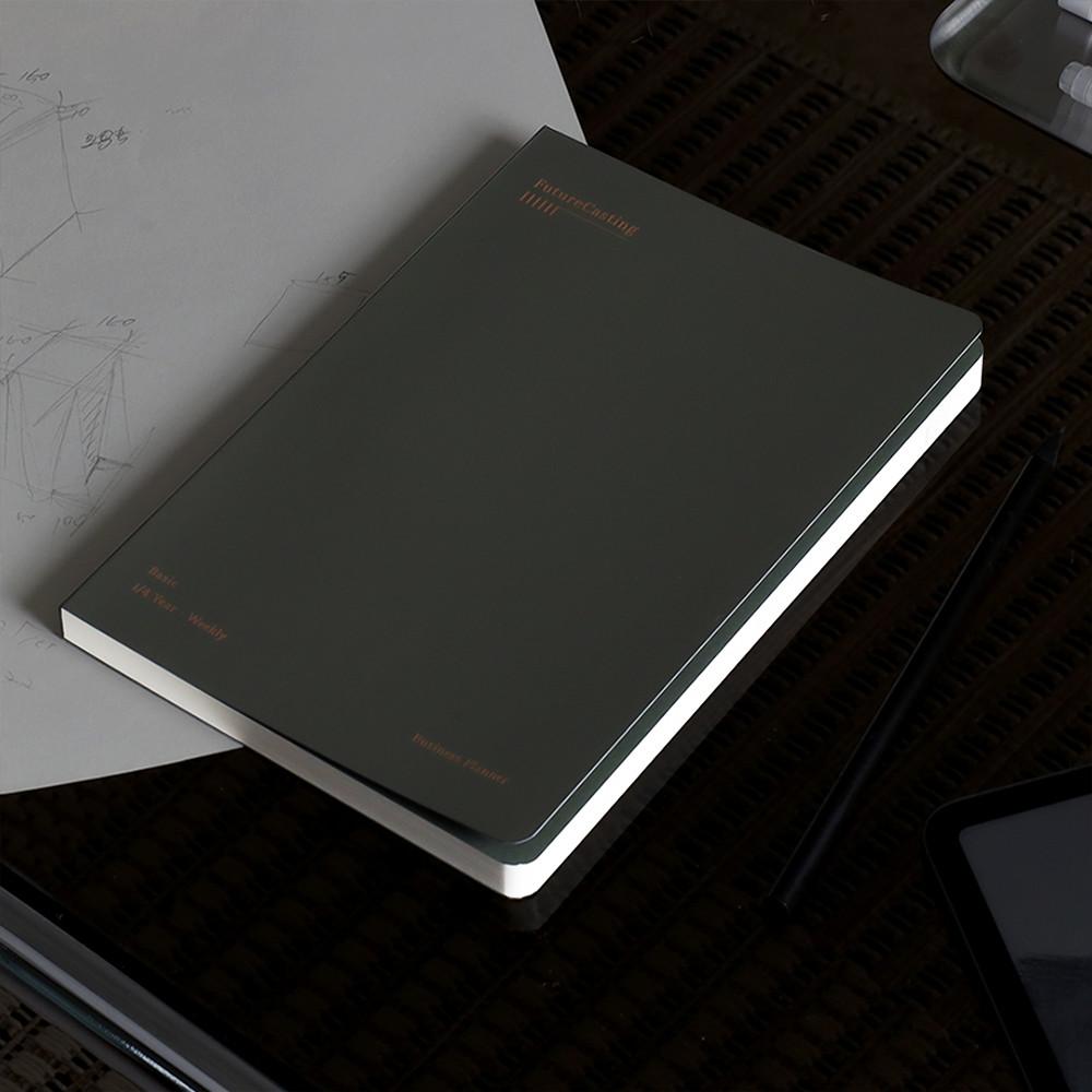 오로다 ORODA 퓨처캐스팅 FutureCasting OKR 비즈니스 플래너 3개월 만년형 펼침 제본