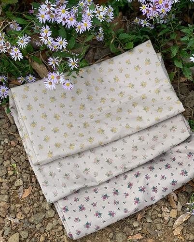 이중직면_뉴문 잔꽃1 (3 color) 면100%