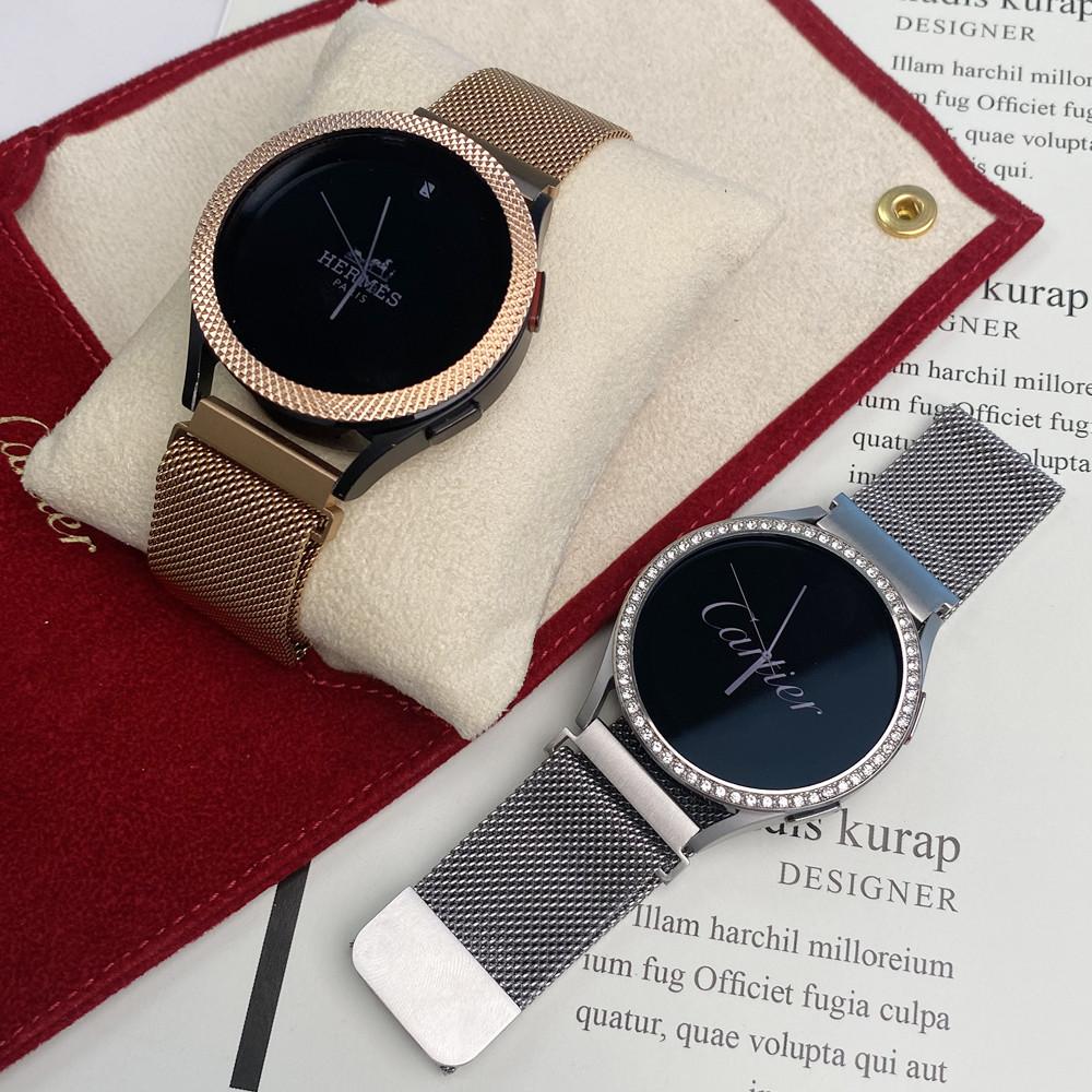 더블D 갤럭시 워치 4 클래식 액티브 2 워치3 밴드 메탈 밀레니즈루프 스트랩 20mm