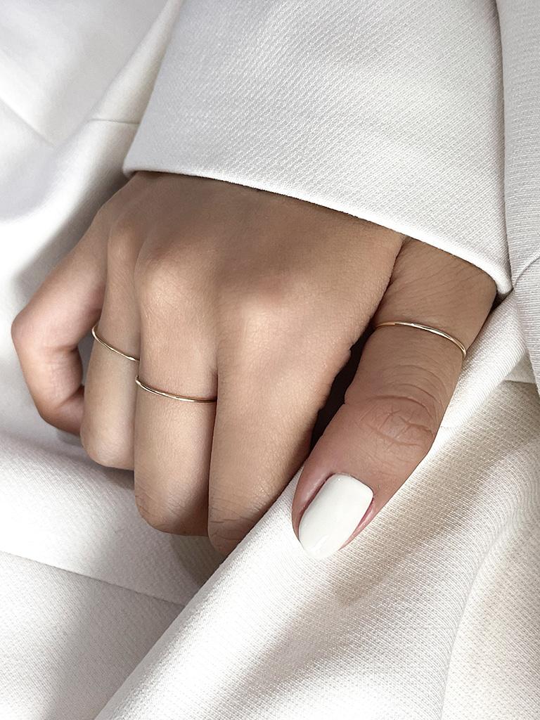 베이직 민자 슬림 반지