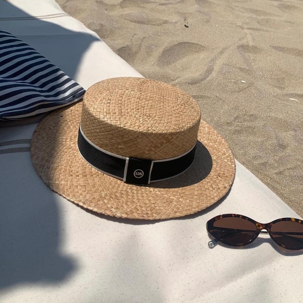 언노운센트 당일 underson 언더슨 여름 파나마 햇 밀짚 페도라 모자