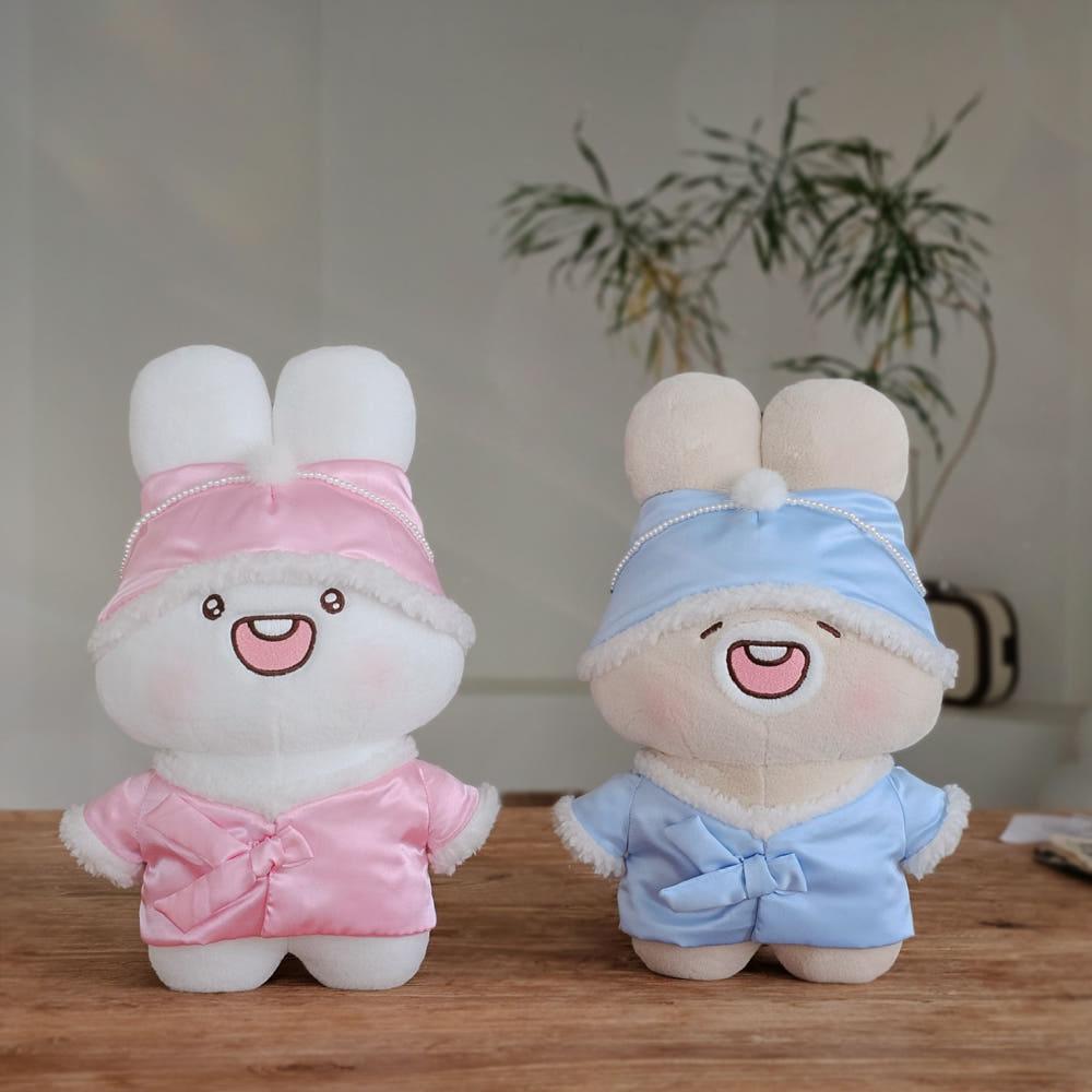 한복슈야 토야 토끼 봉제 인형 30cm 2종