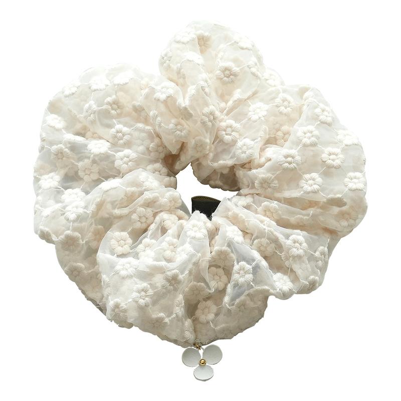 [전소민 착용]폴레또 블로썸 레이스 스크런치