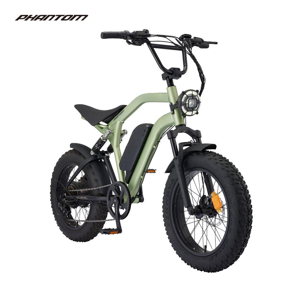 2023 20 팬텀 머스켈 - 100% 완조립 오토바이 스타일 전기자전거