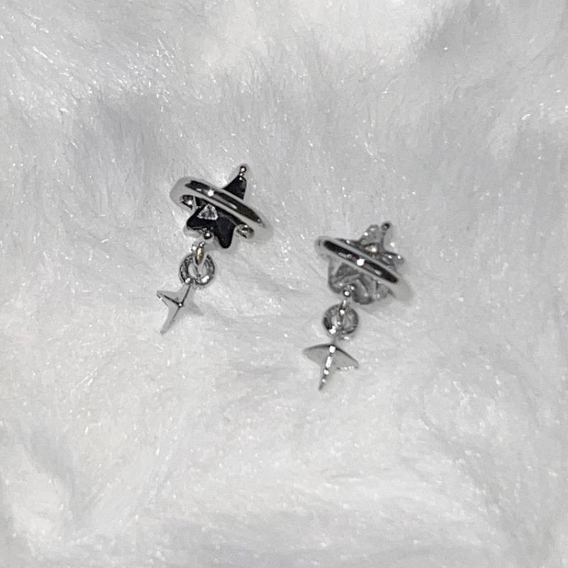 금지구역 스타플래닛 드롭 피어싱 귀걸이