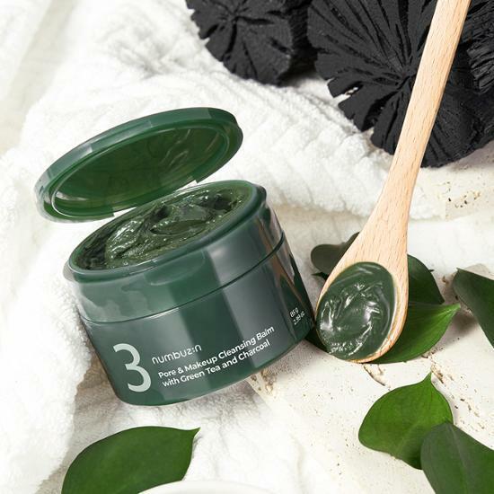 넘버즈인 3번 녹차숯 모공말끔 클렌징팩밤 85g