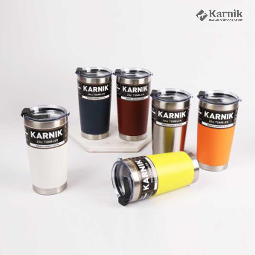 카르닉 보온 보냉 스텐 대용량 텀블러 물통