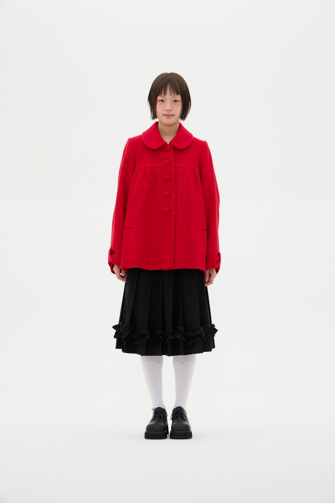 LITTLE GIRL COAT (RED)