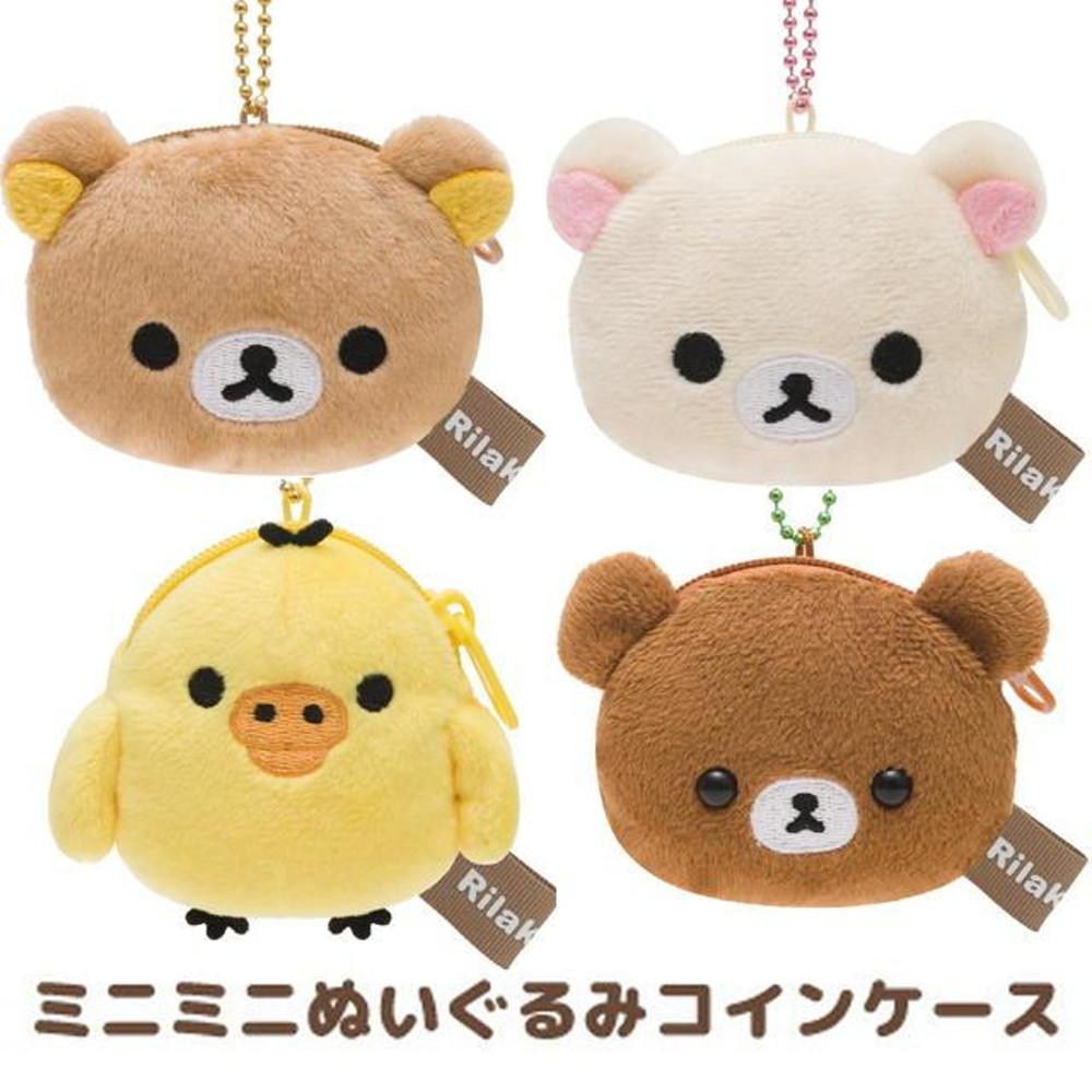 리락쿠마 미니 봉제 인형 동전 지갑/코인 케이스 산엑스 코리락쿠마