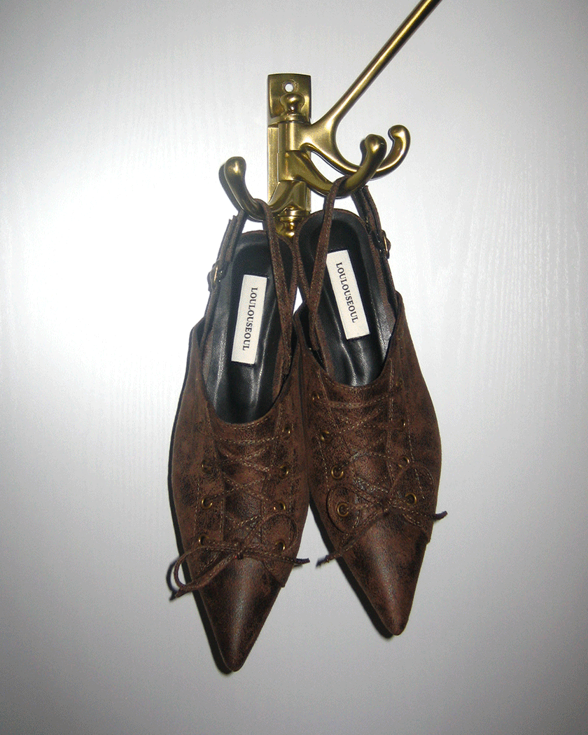 [MADE] Boggy Slingback (Brown)