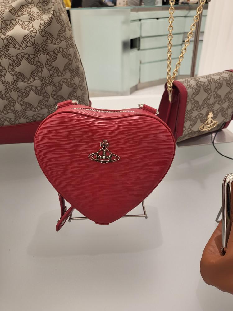 [VIvienne Westwood] 비비안웨스트우드 엘라 하트 백 Mini