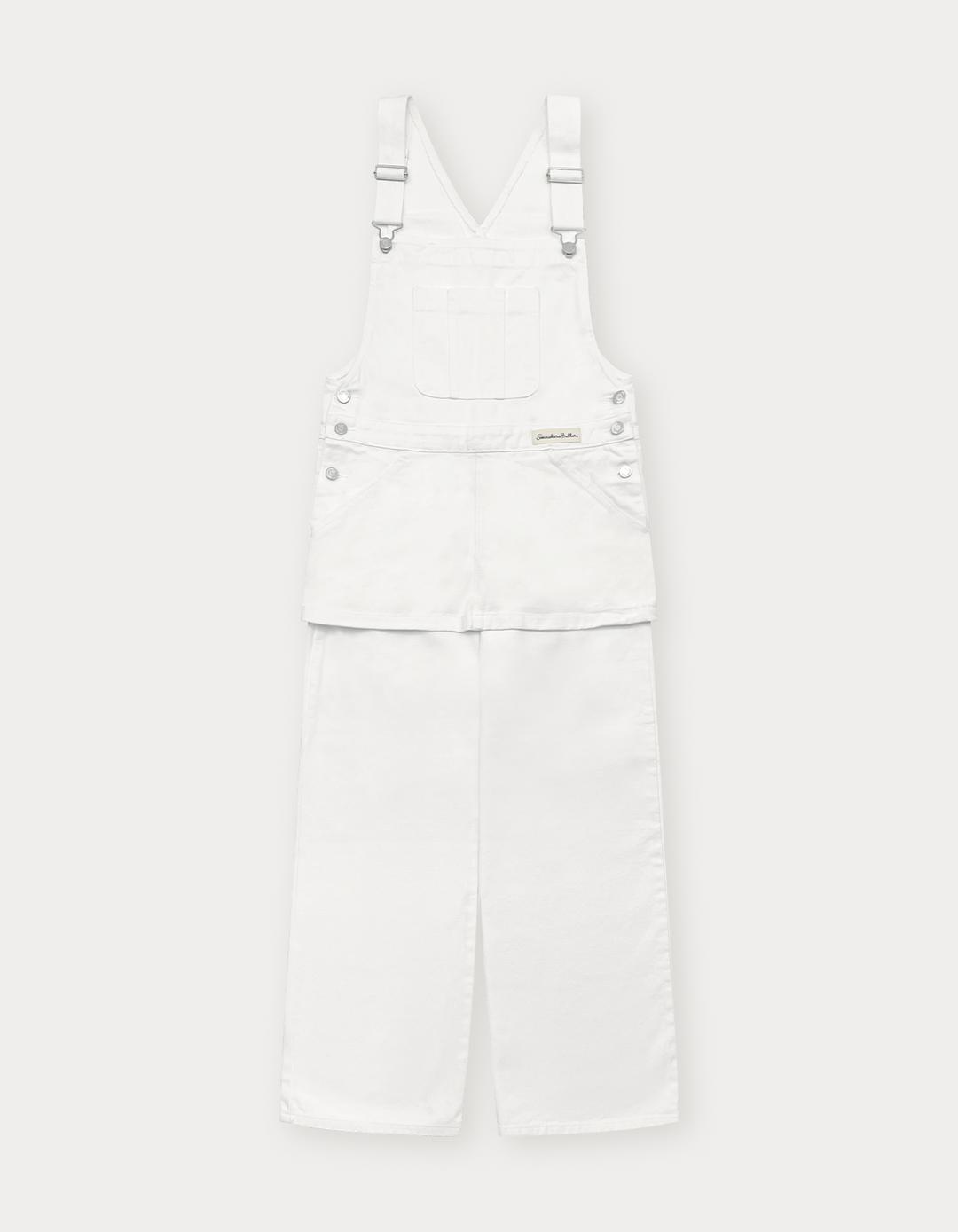 [Preview] Combi Cotton Overall - Ivory