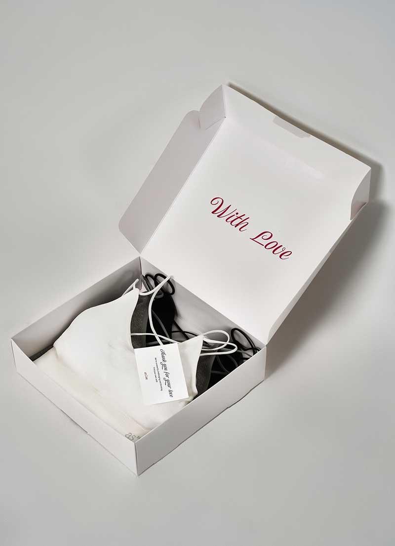 X BRA TOP 3C  + GIFT PACKAGE / BLACK, WHITE, GRAY