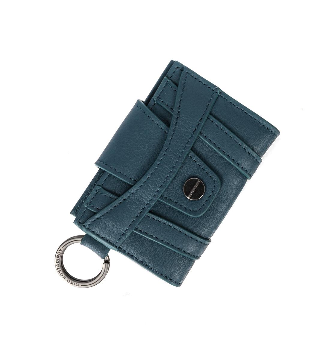 ORVOS CARD CASE PEACOCK BLUE - OS
