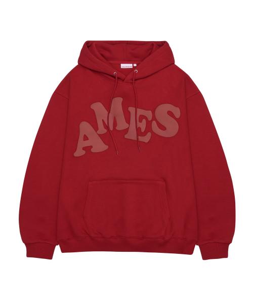BIG TYPO HOODIE RED