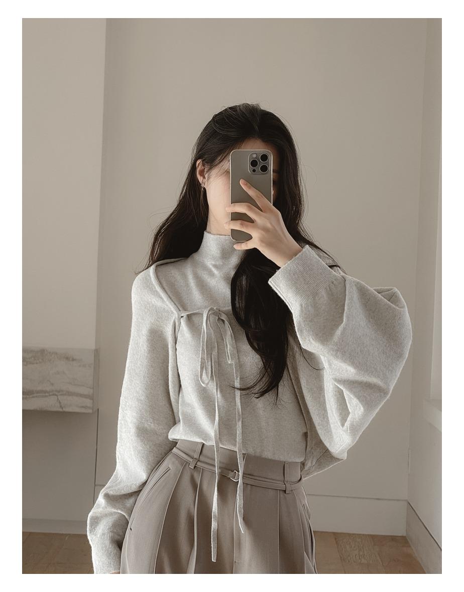 [2p_set] 커넥트 슬리브리스/볼레로 세트 (2colors)