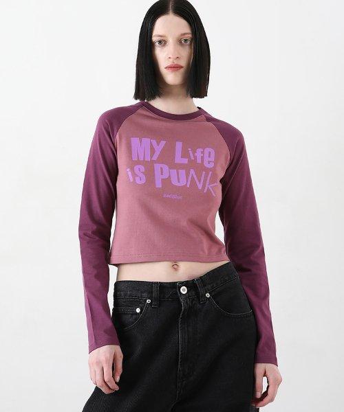 Punk Crop Top Pink