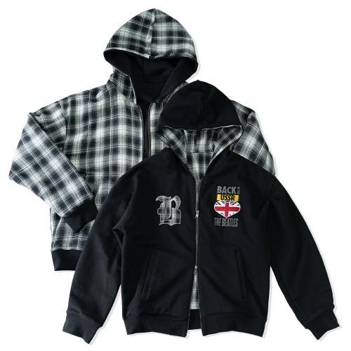 [09/26 예약배송][비틀즈] 체키 리버시블 후드 점퍼(블랙)