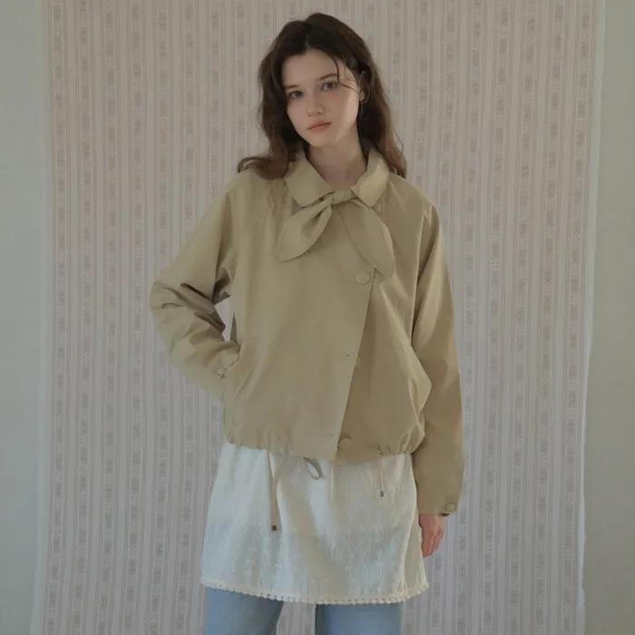 Reve Trench Blouson Jacket_Beige(O26OT03)
