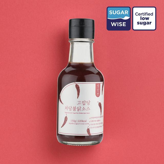 고맙당 저당 불닭소스 오리지널 치즈불닭 핫불닭 180g [원산지:국산]