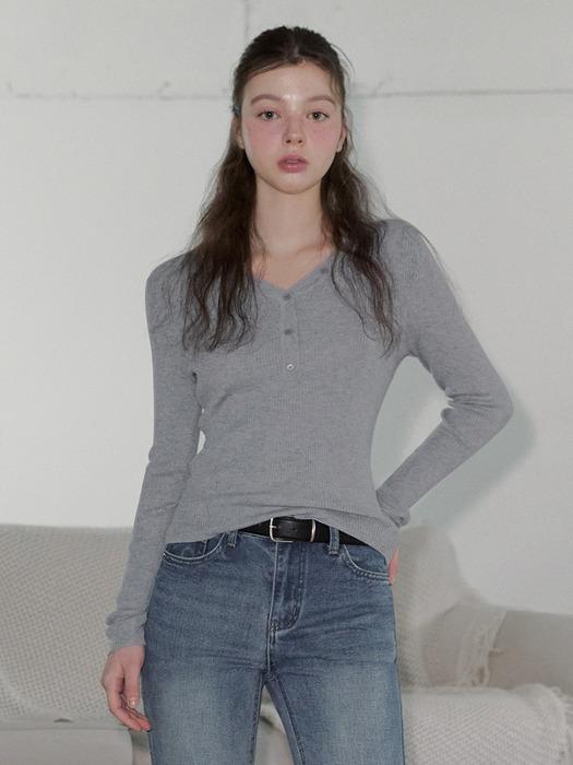 [TWEE] 고메즈 버튼 니트