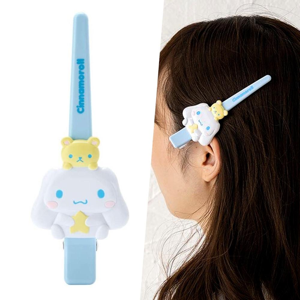 산리오 롱헤어클립 미용실집게 헤어집게 시나모롤 348953
