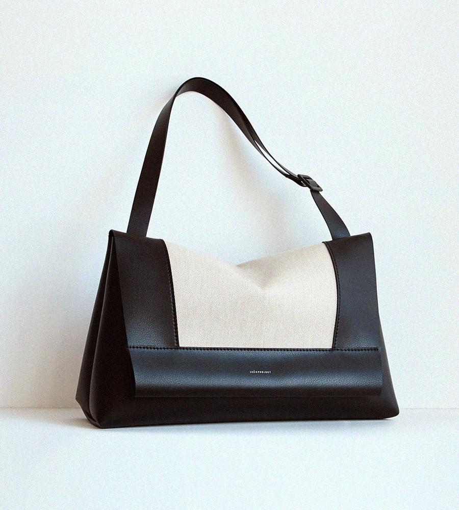 [OUT OF STOCK] MOD FLAP BAG L - COMBI BLACK
