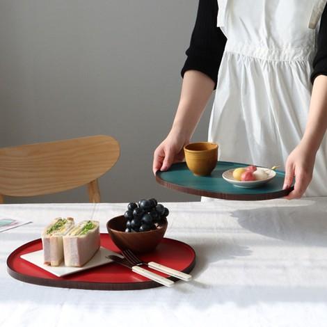 [CJ단독론칭] 삼베 옻칠 컬러트레이 풀세트 (5P)