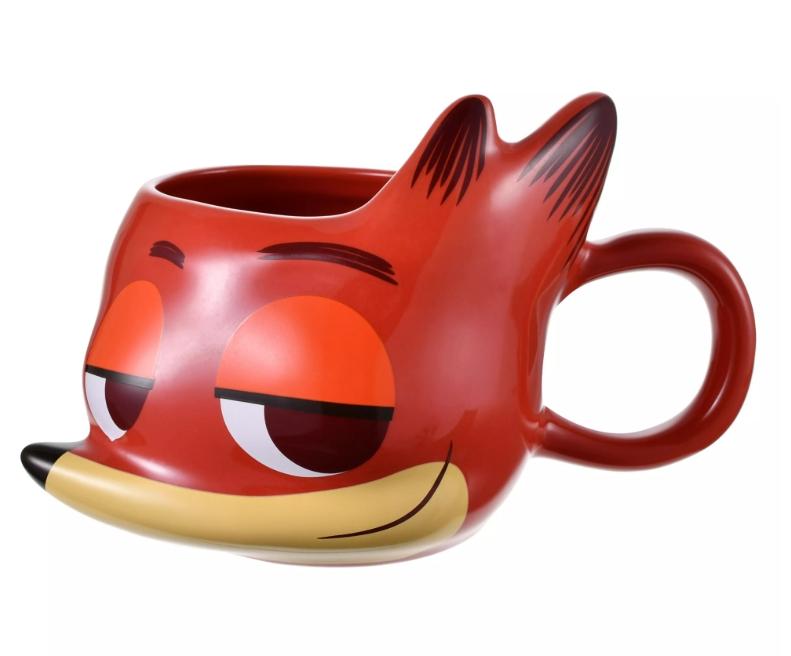 디즈니 스토어 주토피아2 닉 와일드 페이스 다이컷 머그컵(280ml)