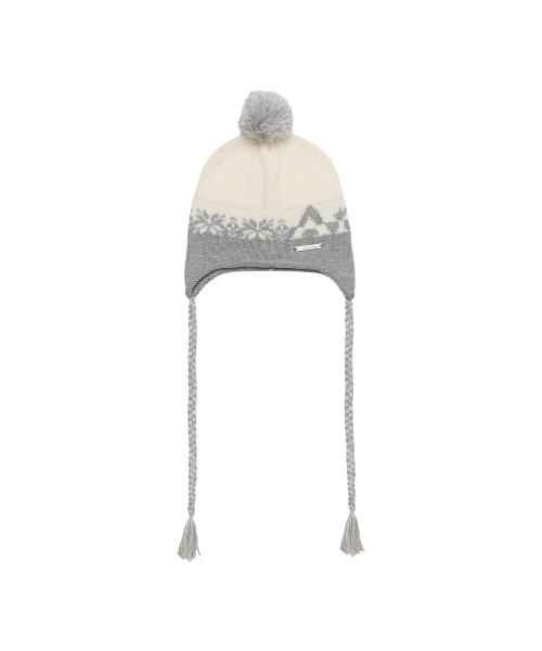 EARFLAP BEANIE IVORY