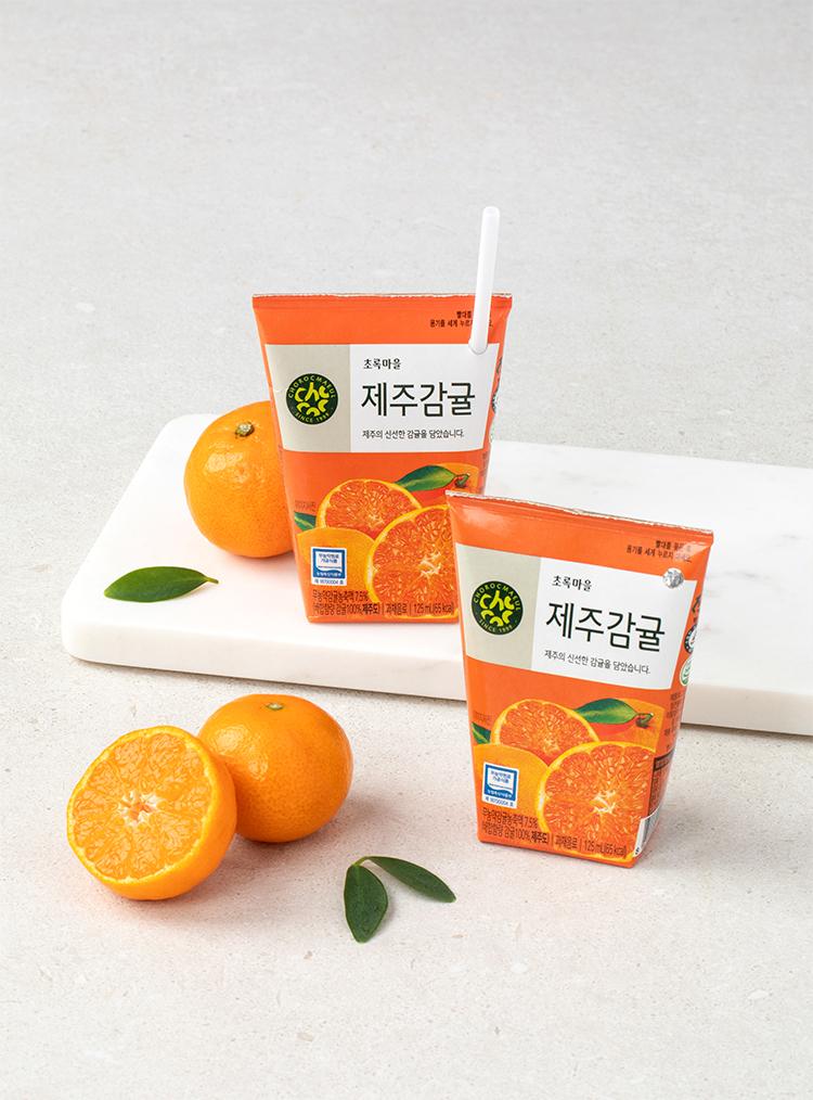 [초록마을] 제주감귤(125mLx40팩)