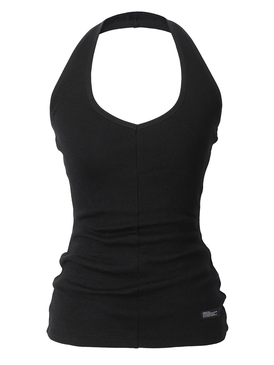 Tactile Halter Sleeveless (black)