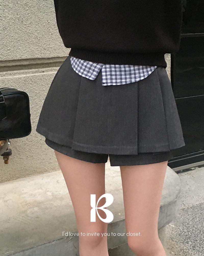 베이델리 [여름신상🌿][MADE/4color]소피아 치마바지 스커트