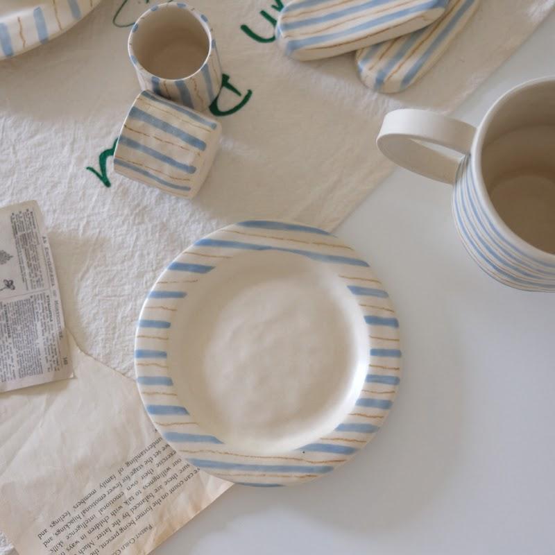 cozy blue_small plate SALE