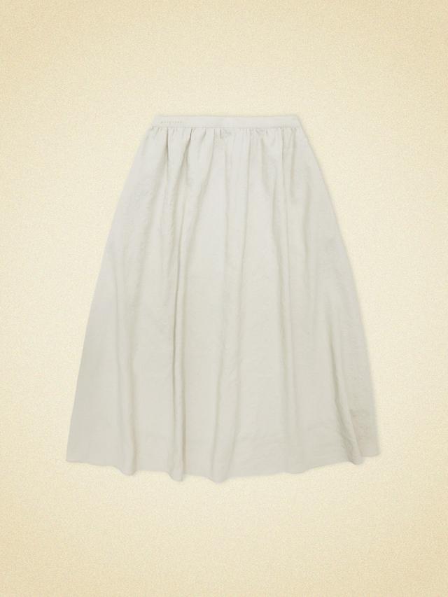 fog skirt (gray beige)