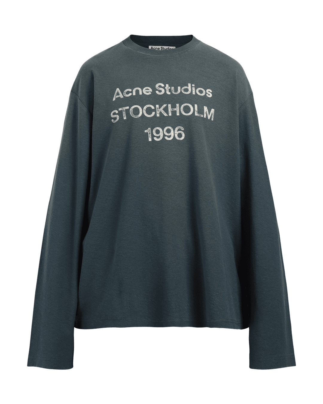 Distressed Long-Sleeve T-Shirt