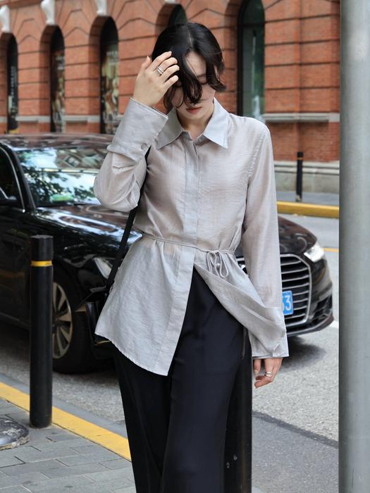 [단독] 아우라 셔츠 블라우스 (2 Color)