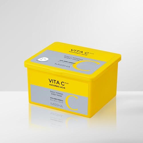 비타씨플러스 데일리 토닝 시트마스크 350ml / 30매