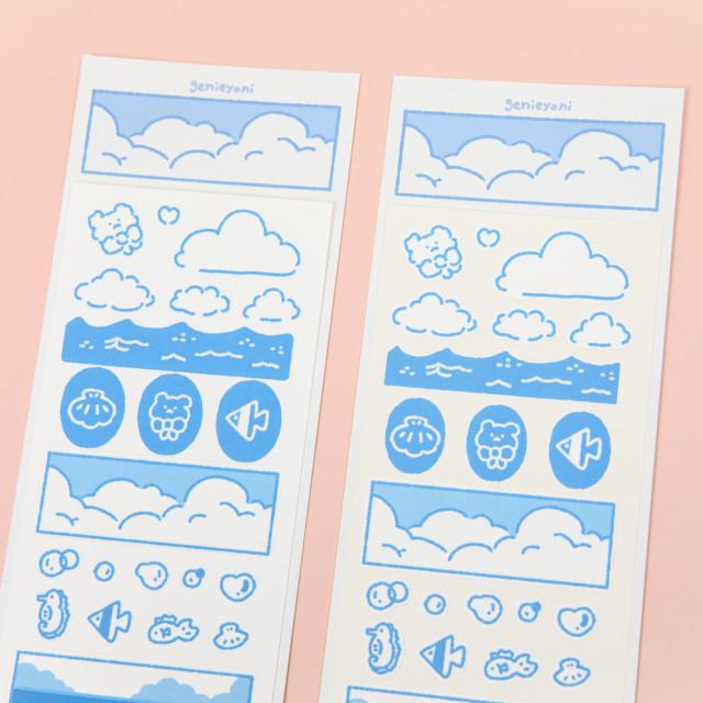 지니요니 하늘 바다 곰고미