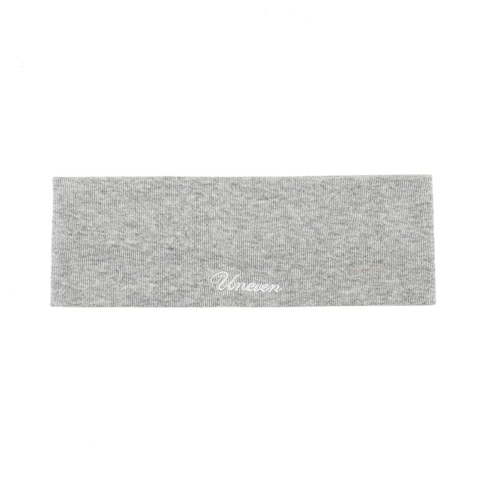 HAIRBAND [GRAY/EMBROIDERY]