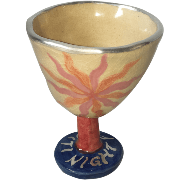 Pink sun bowl (silver)