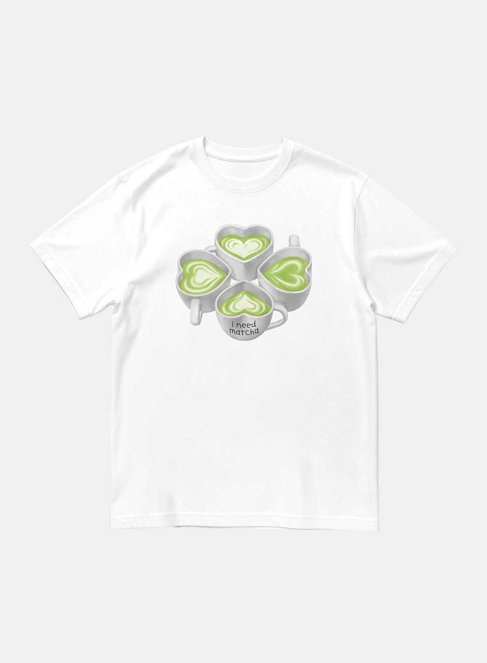 GRAPHIC TEE Matcha