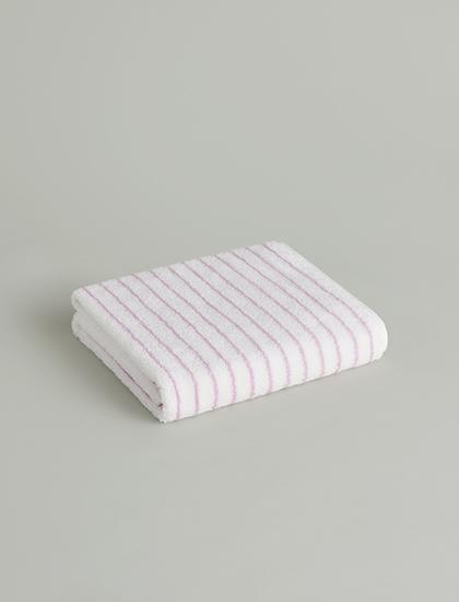 [에디션 | 230g 중량 리뉴얼] 페이스 타월 - 라일락 브리즈 스트라이프 (1P)