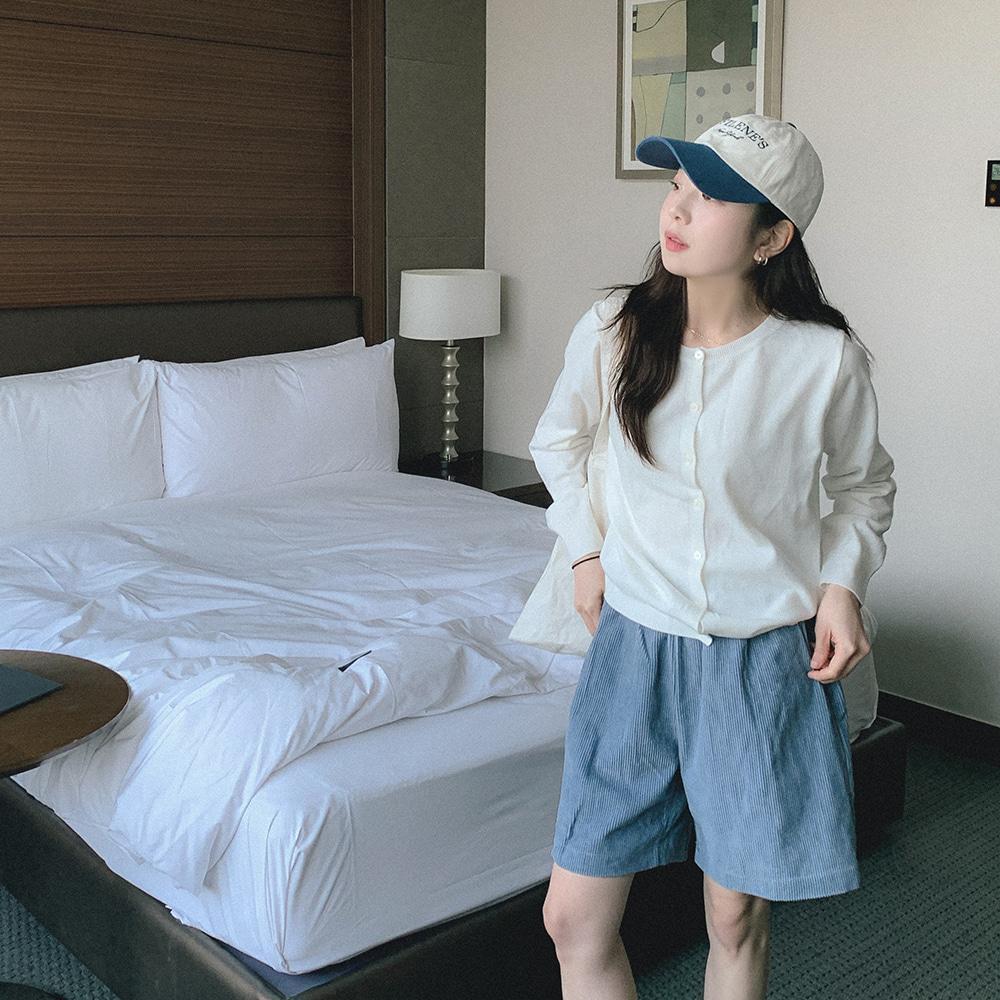 무렛 데일리 라운드 가디건