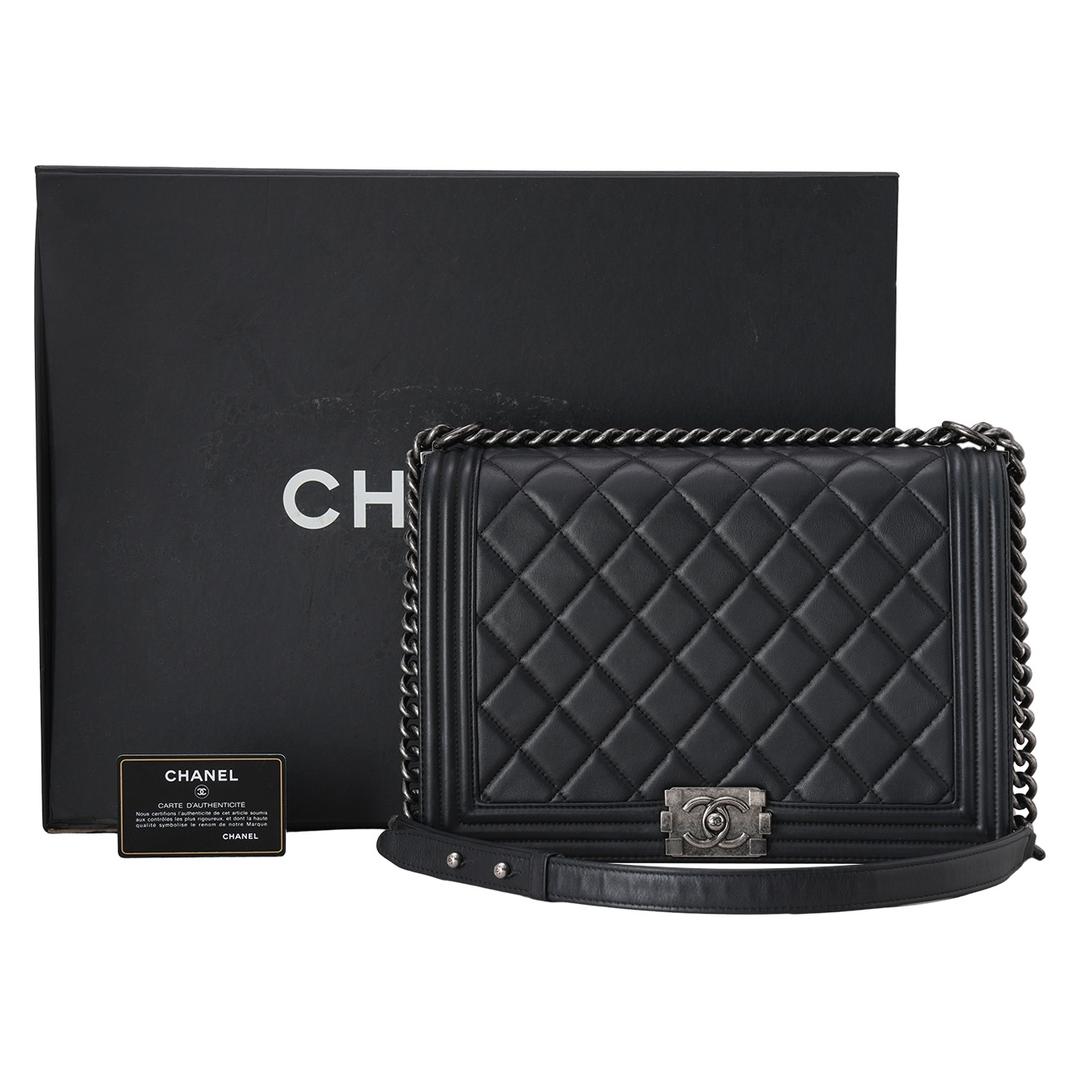 CHANEL(USED)샤넬 보이샤넬 라지 플랩백